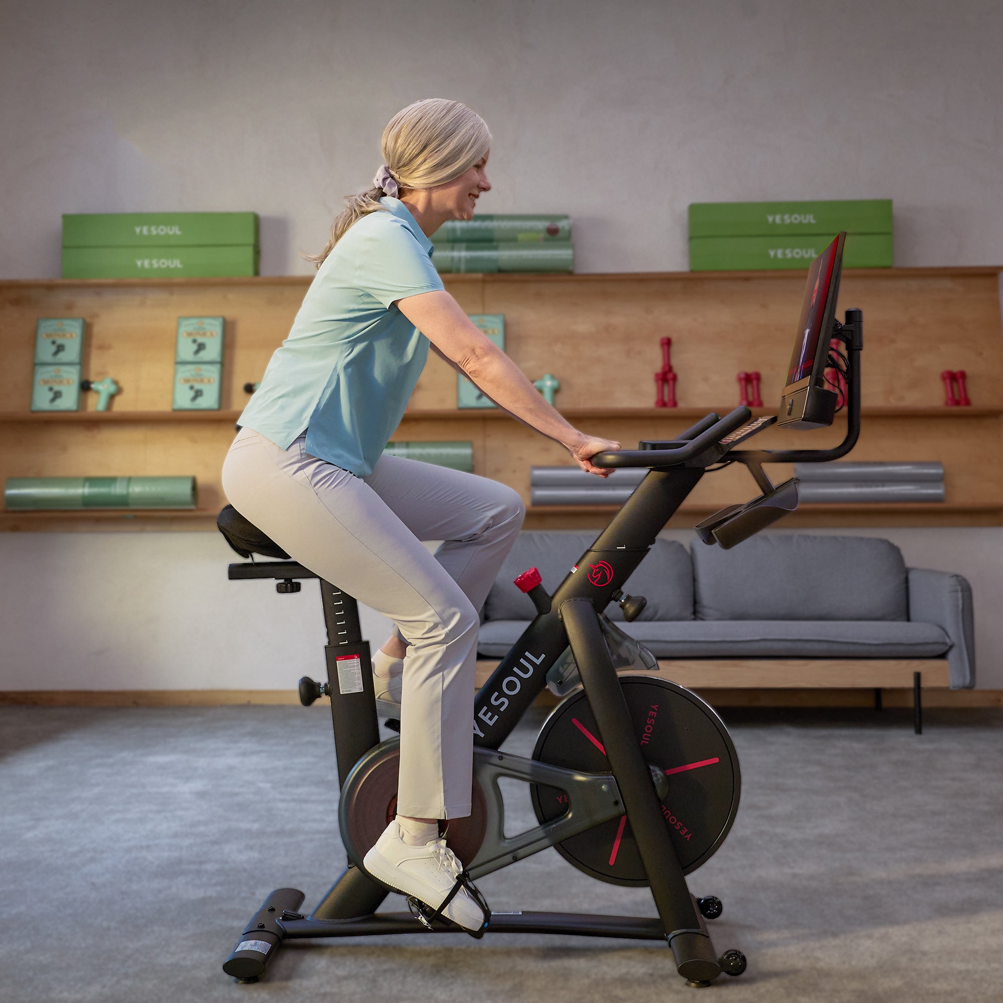 Yesoul G1M Plus 自行車(自行車+螢幕)