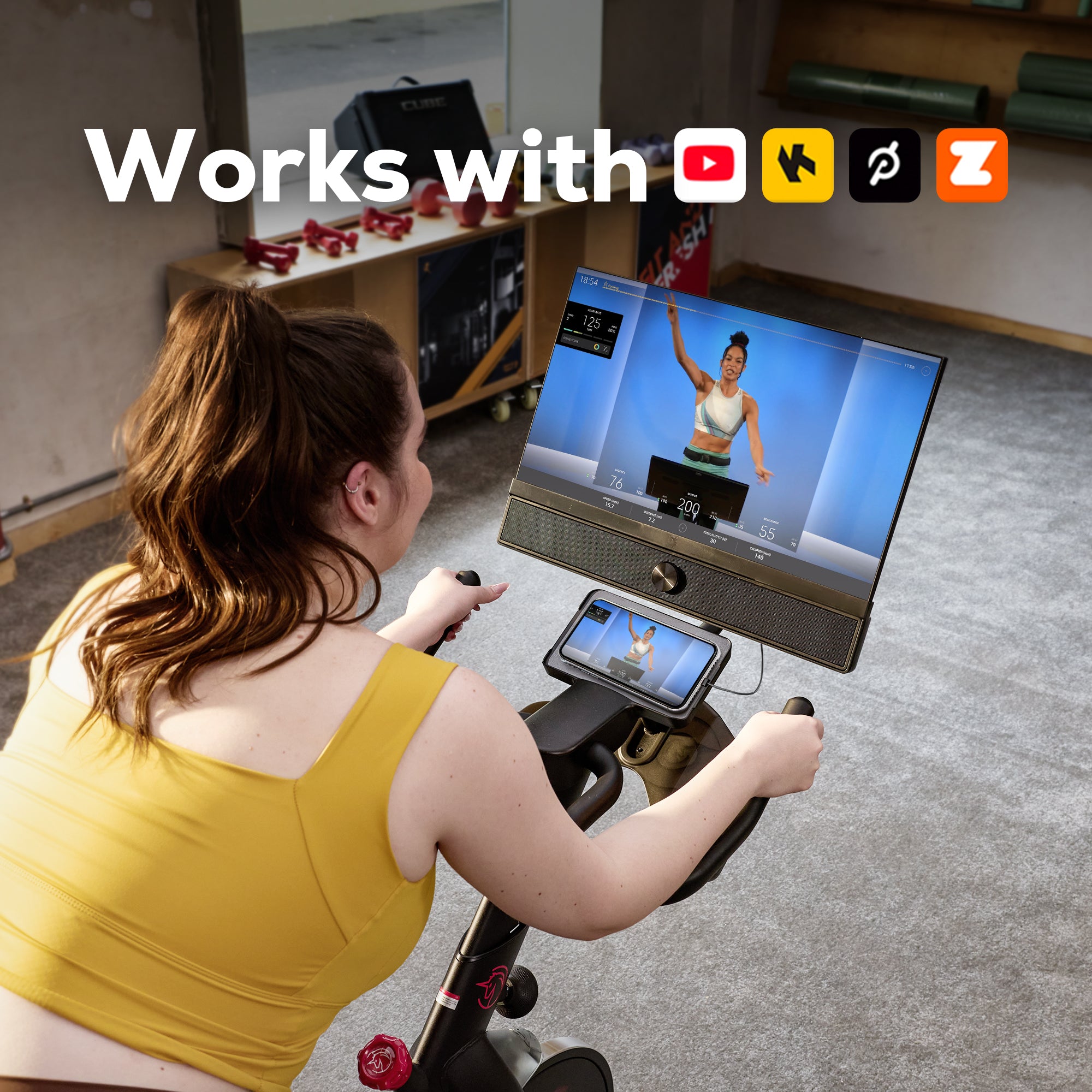 Yesoul G1M Plus 自行車(自行車+螢幕)